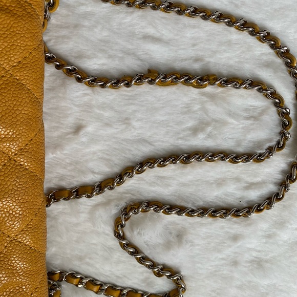 HP 🎉🎈 VINTAGE Chanel French Riviera Flap Bag - Picture 13 of 14